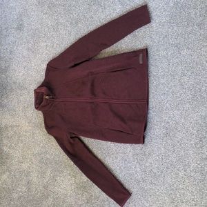 Burgundy bass jacket